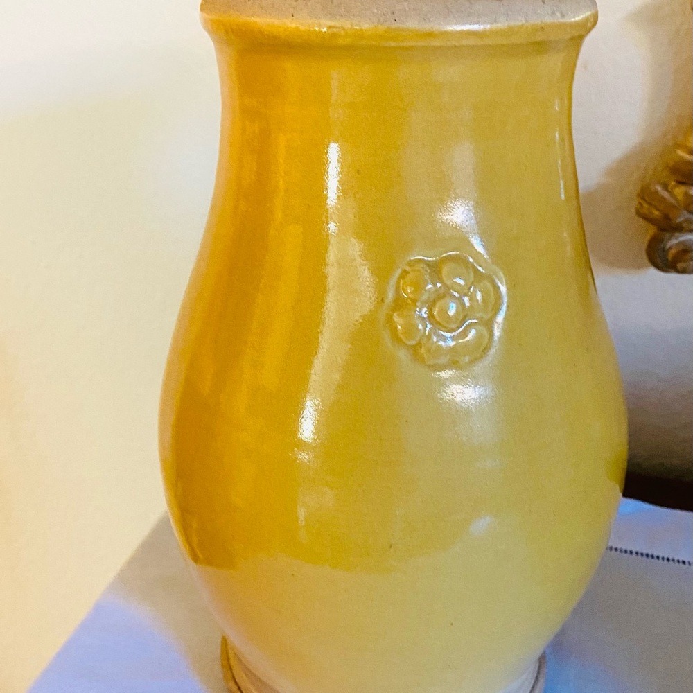 Rowe pottery works hand made vase.